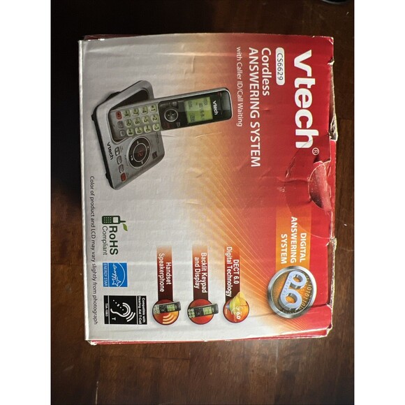 VTech CS6629 Single Line Phone (Pre-Owned, Original Box) Verified Working - Picture 14 of 14